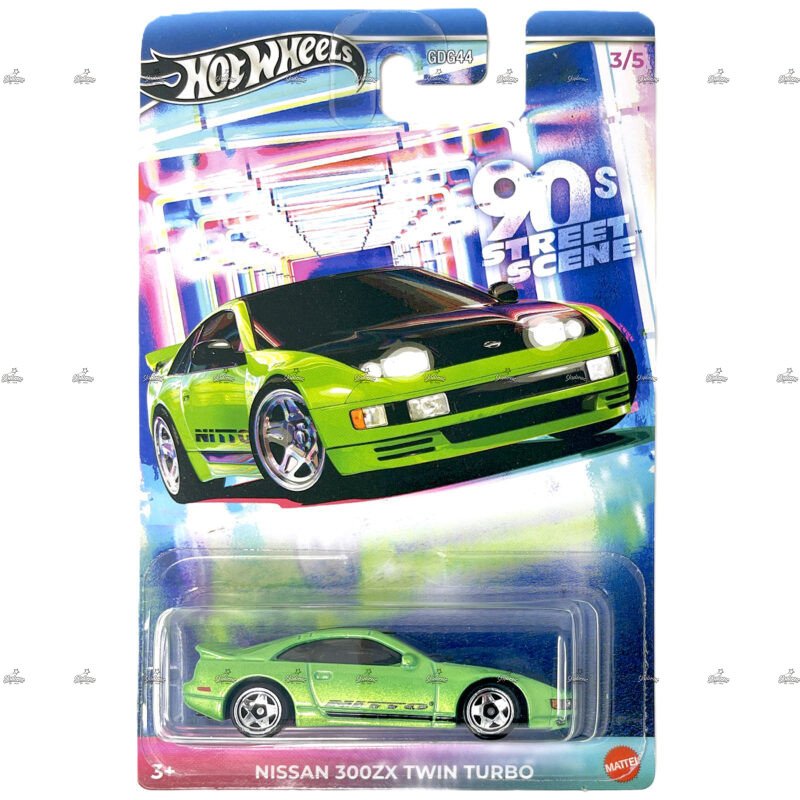 Hot Wheels Silver Series Nissan 300ZX Twin Turbo 90s Street Scene 2025 Edition