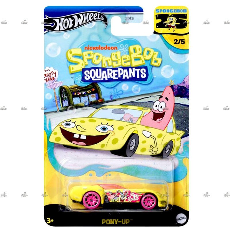 Hot Wheels Silver Series Pony Up SPONGEBOB SQUARE PANTS