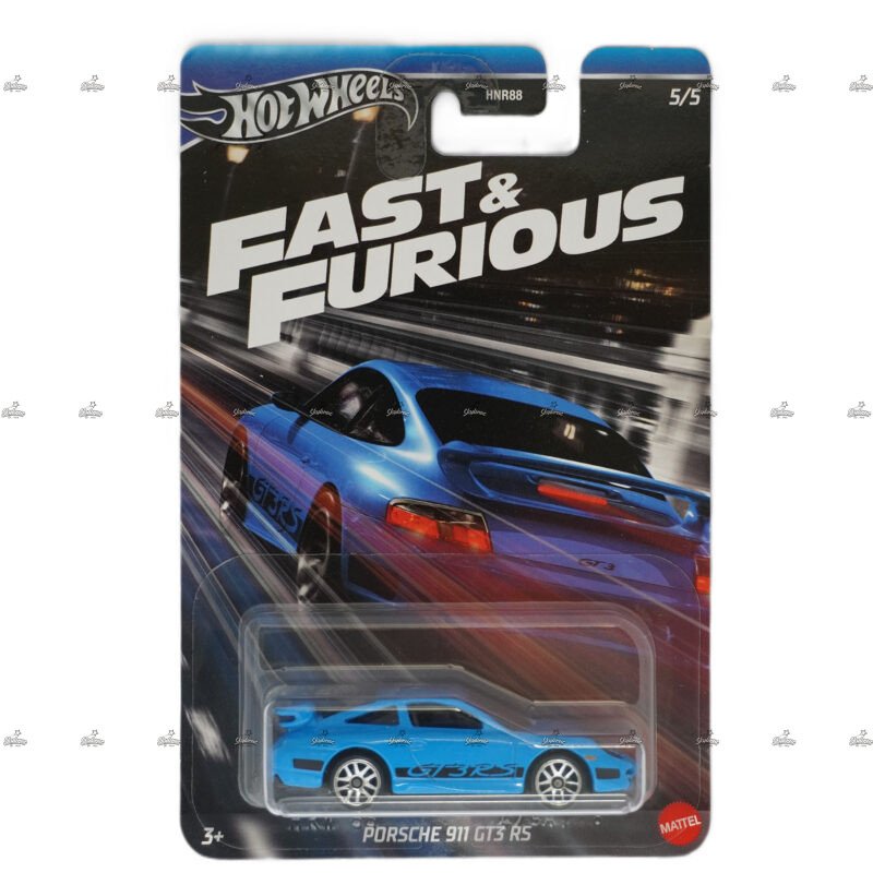 Hot Wheels Silver Series Porsche 911 GT3 RS FAST AND FURIOUS