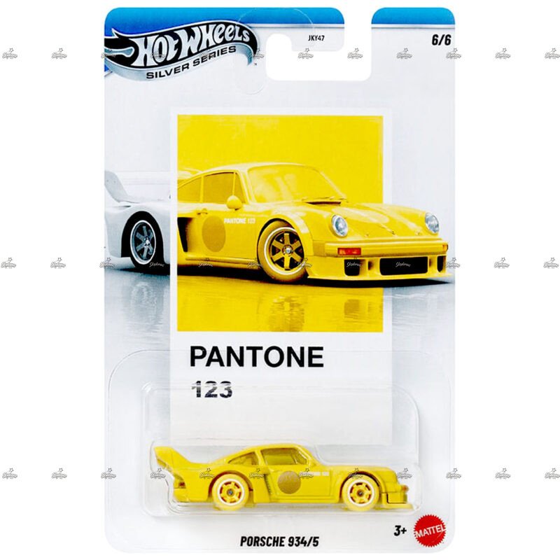 Hot Wheels Silver Series Porsche 934 5 PANTONE SERIES 2025