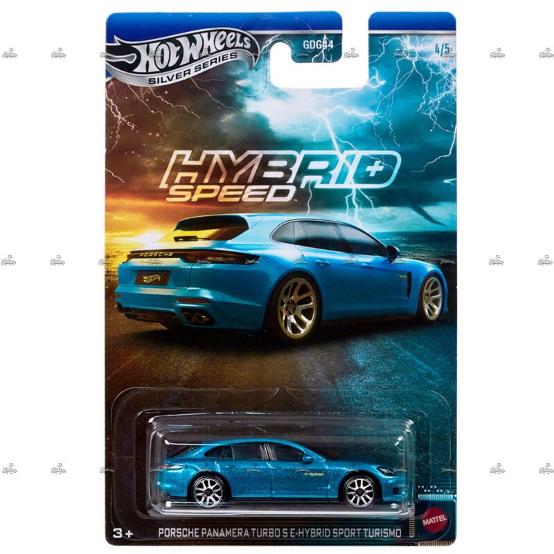 Hot Wheels Silver Series Porsche Panamera Turbo S E Hybrid Sport Turismo HYBRID SPEED 2025
