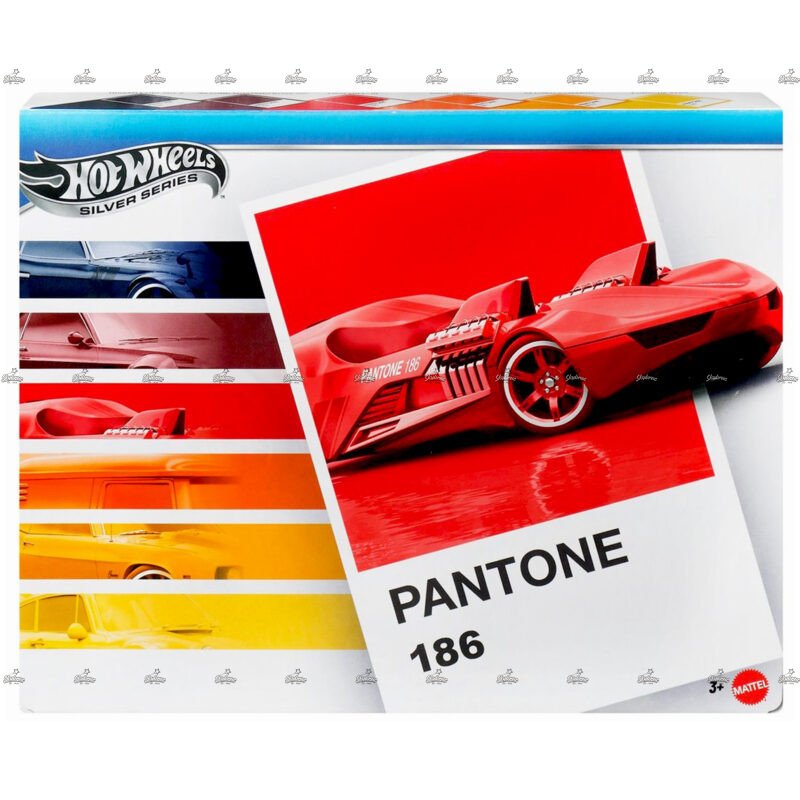 Hot Wheels Silver Series Set Of 6 Pantone Series 2026