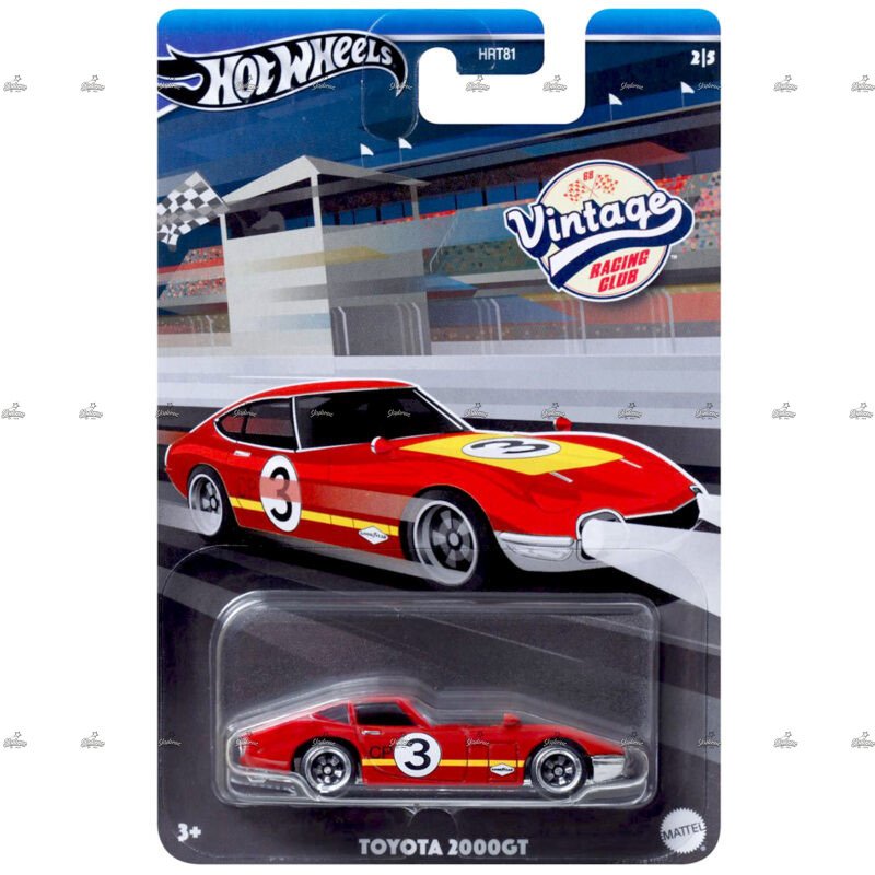 Hot Wheels Silver Series Toyota 2000GT VINTAGE RACING CLUB
