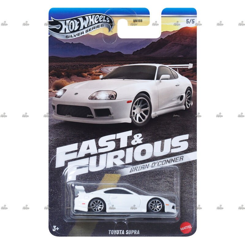 Hot Wheels Silver Series Toyota Supra FAST FURIOUS BRIAN OCONNER