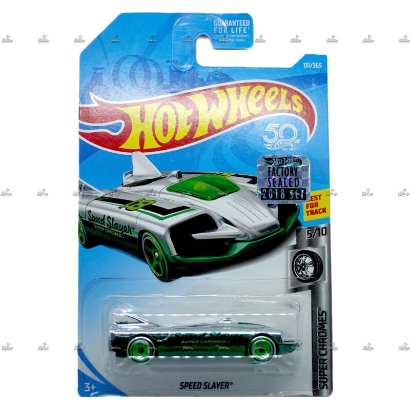 Hot Wheels Speed Slayer HW CHROMES FACTORY SEALED