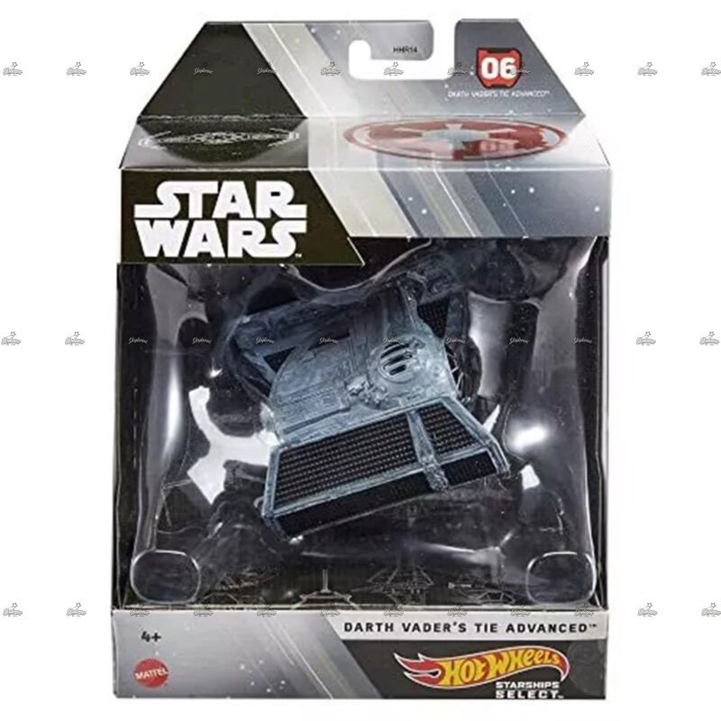 Hot Wheels Starships Select Darth Vaders Tie Advanced Star Wars