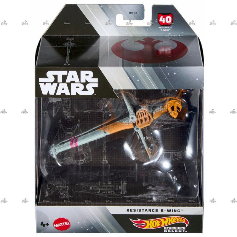 Hot Wheels Starships Select Resistance B Wing STAR WARS