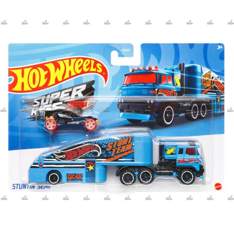 Hot Wheels Super Rig Stuntin Semi