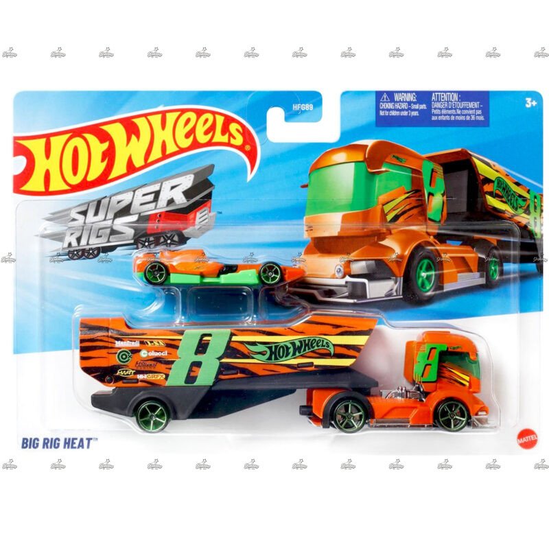 Hot Wheels Super Rigs Big Rig Heat