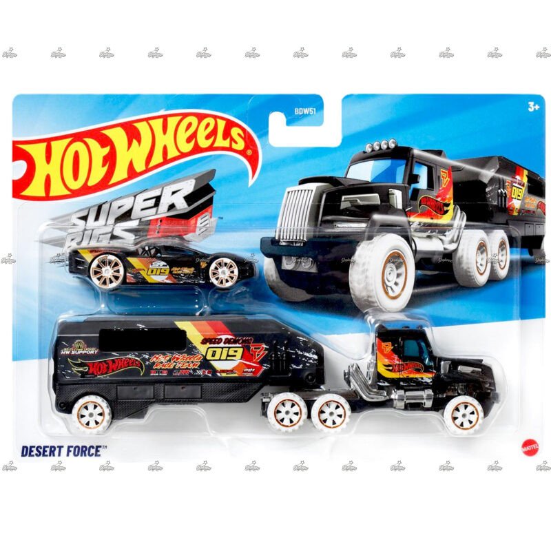 Hot Wheels Super Rigs Desert Force