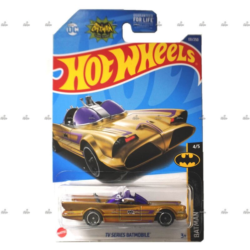 Hot Wheels TV Series Batmobile Gold BATMAN