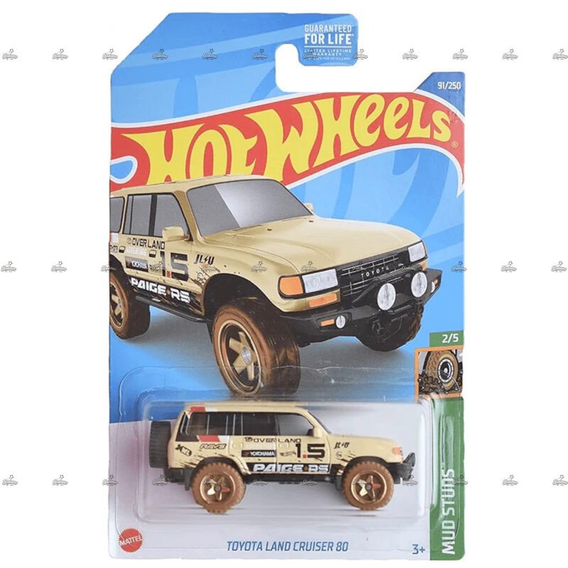 Hot Wheels Toyota Land Cruiser 80 MUD STUDS 2022