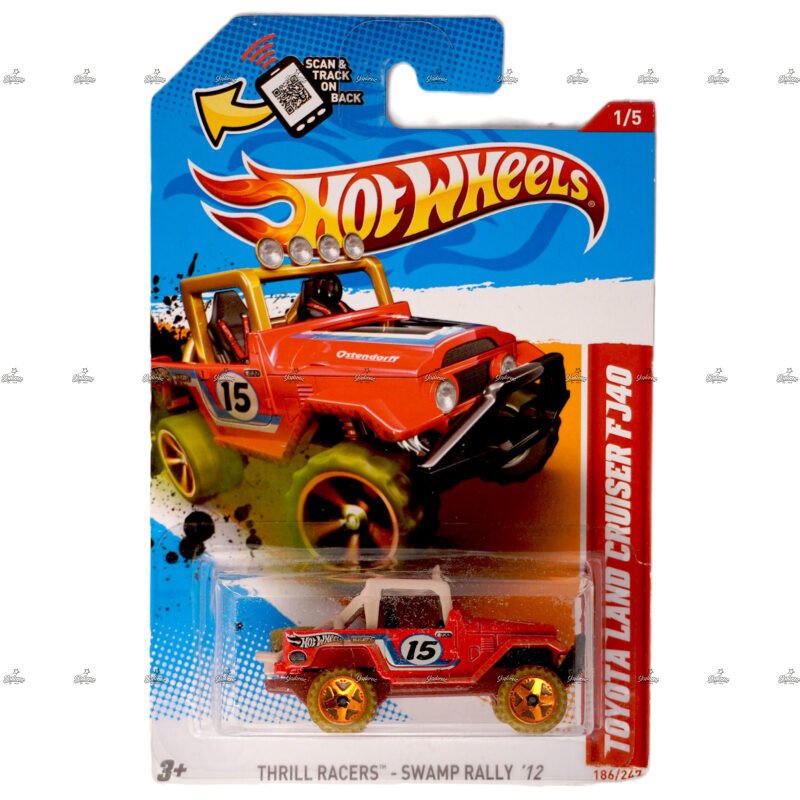 Hot Wheels Toyota Land Cruiser FJ40 THRILL RACERS SWAMP RALLY