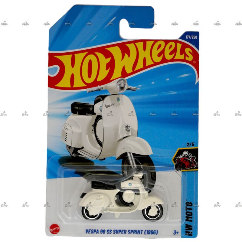 Hot Wheels Vespa 90 SS Super Spring 1966 HW MOTO 2025