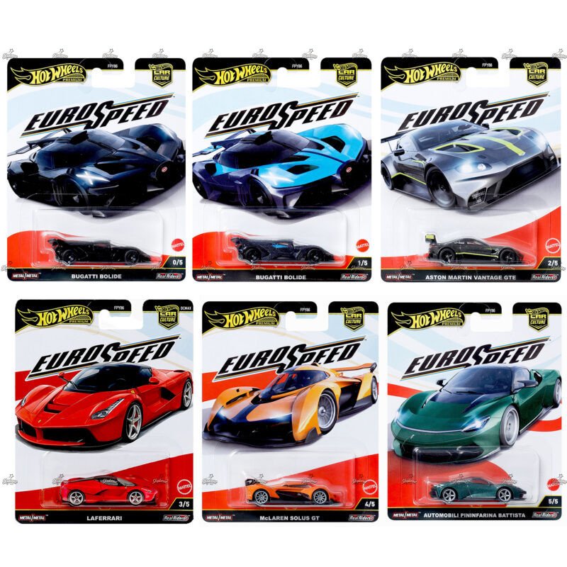 Hot Wheels Premium Euro Speed 2025