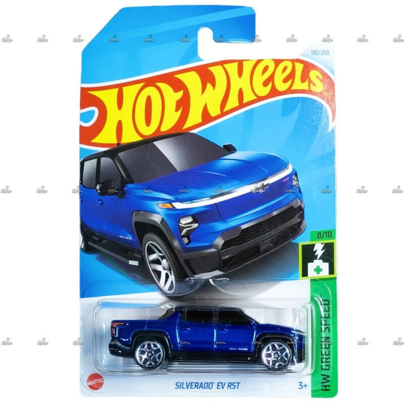 Hot Wheels Silverado EV RST HW GREEN SPEED