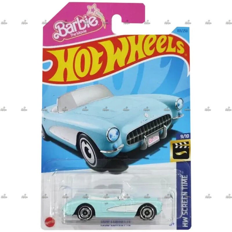 Hotwheels 1956 Corvette Barbie HW SCREENTIME