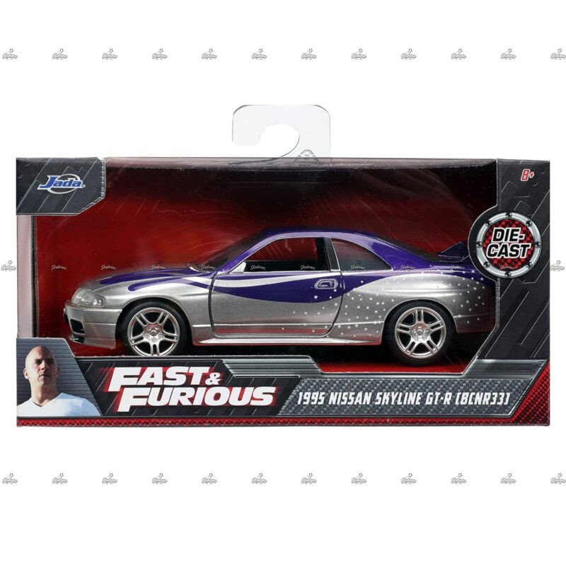 Jada 1995 Nissan Skyline GT R BCNR33 FAST FURIOUS