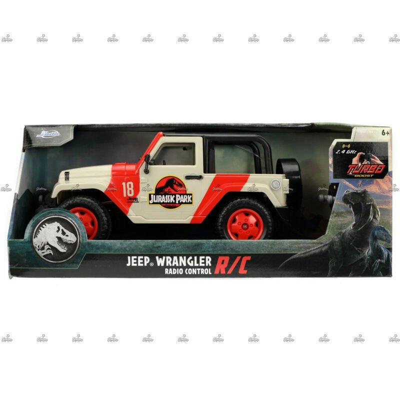 Jada Jeep Wrangler RC JURAASIC PARK