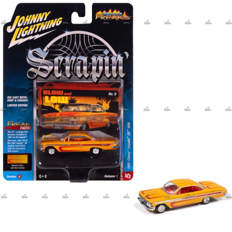 Johnny Lightning 1961 Chevy Impala SS 409 STREET FREAKS 2025