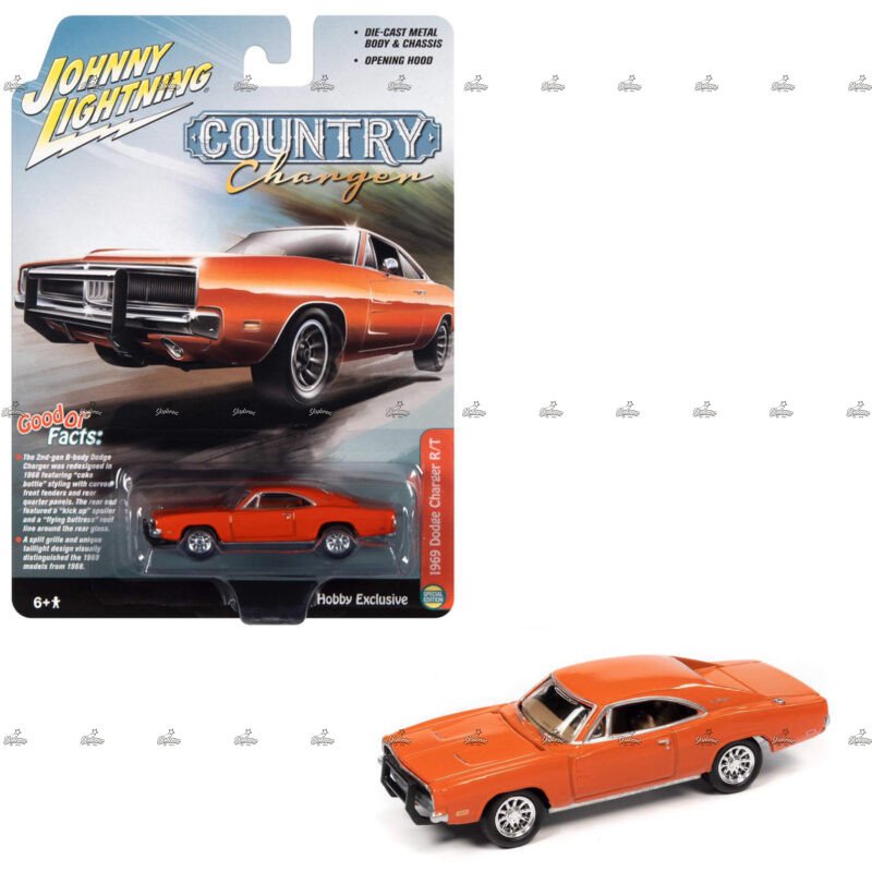 Johnny Lightning 1969 Dodge Charger RT COUNTRY CHANGER