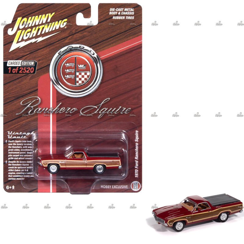 Johnny Lightning 1970 Ford Ranchero Squire HOBBY EXCLUSIVE 2025