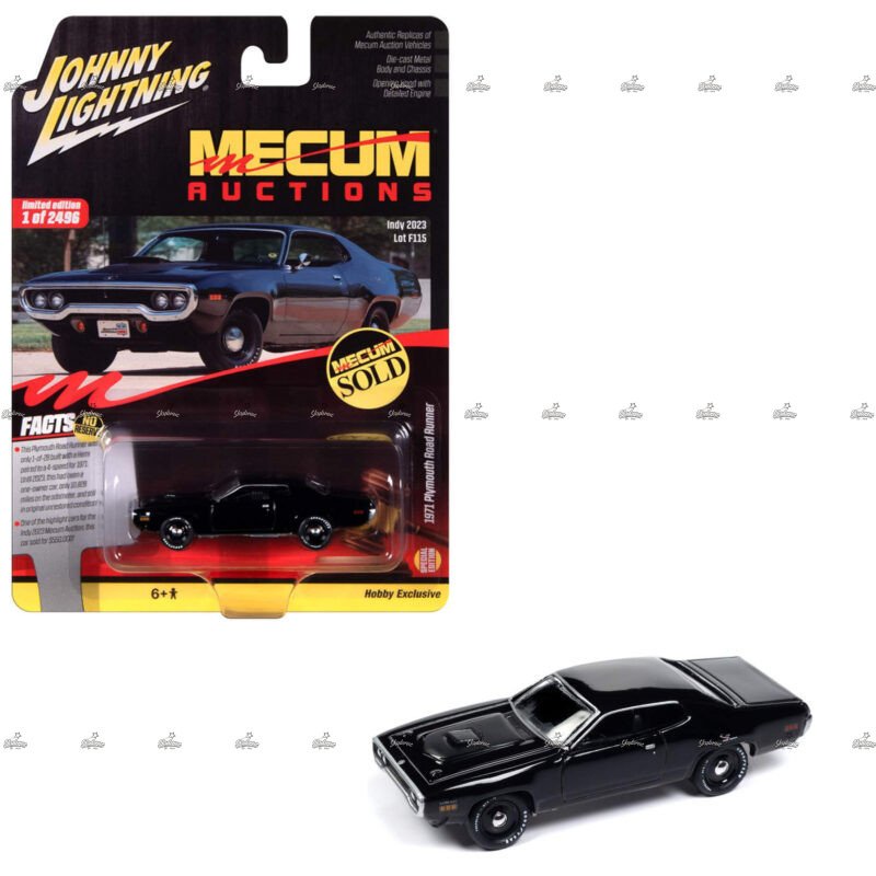 Johnny Lightning 1971 Plymouth Road Runner MEDIUM AUCTION 1