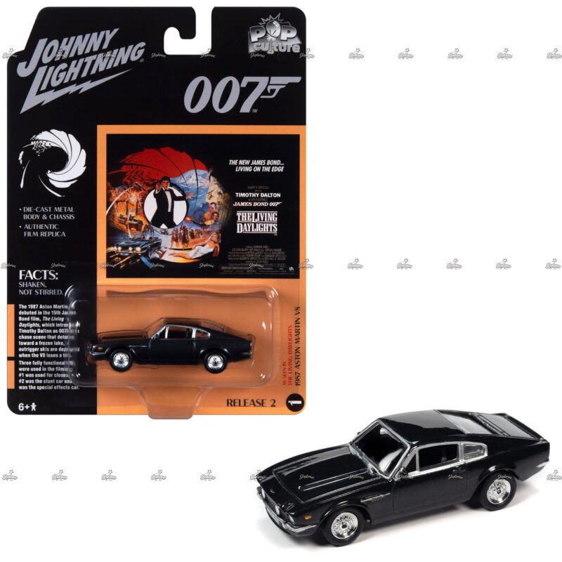 Johnny Lightning 1987 Aston Martin V8 JAMES BOND 007