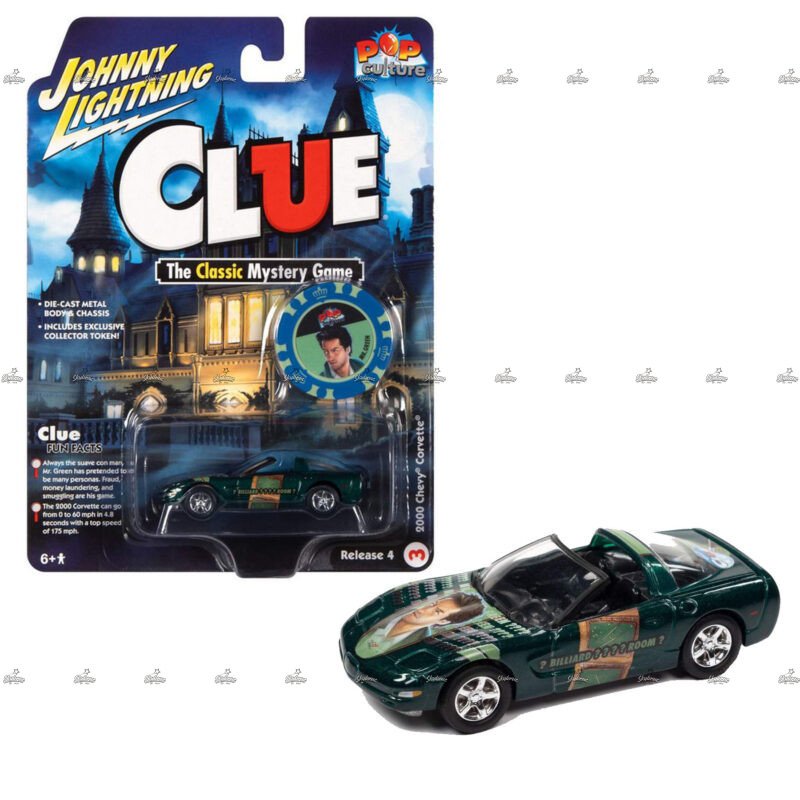 Johnny Lightning 2000 Chevy Corvette POP CULTURE