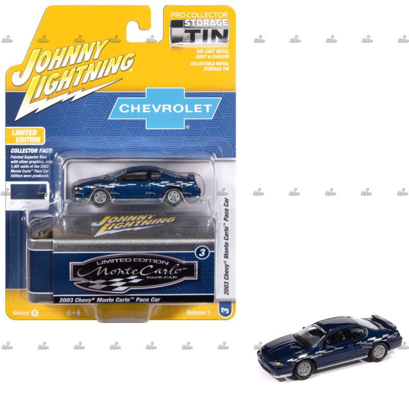 Johnny Lightning 2003 Chevy Monte Carlo Pace Car LIMITED EDITION 2025
