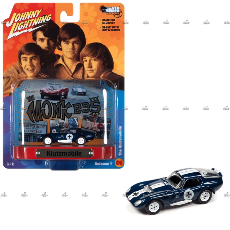 Johnny Lightning The Klutzmobile THE MONKEES SILVER SCREEN MACHINES