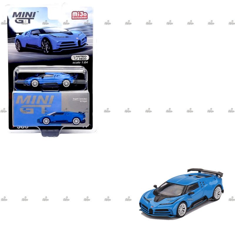 MINI GT Bugatti Centodieci Blu Bugatti 586