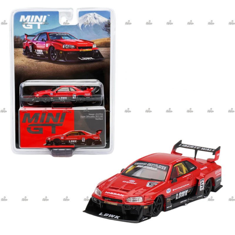 MINI GT LBWK Nissan LB ER34 Super Silhouette 843