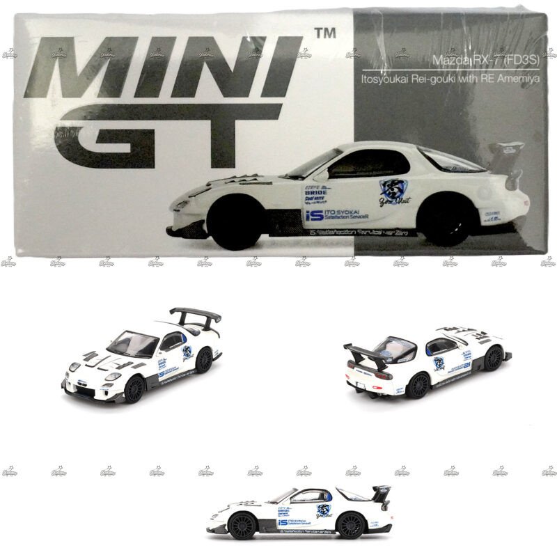 MINI GT Mazda RX 7 FD3S Itosyoukai Rei Gouki With RE Amemiya 996