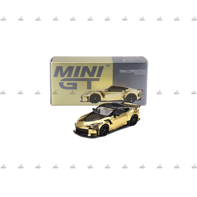 MINI GT Nissan Z Veilside FFZ400 Gold Chrome 985