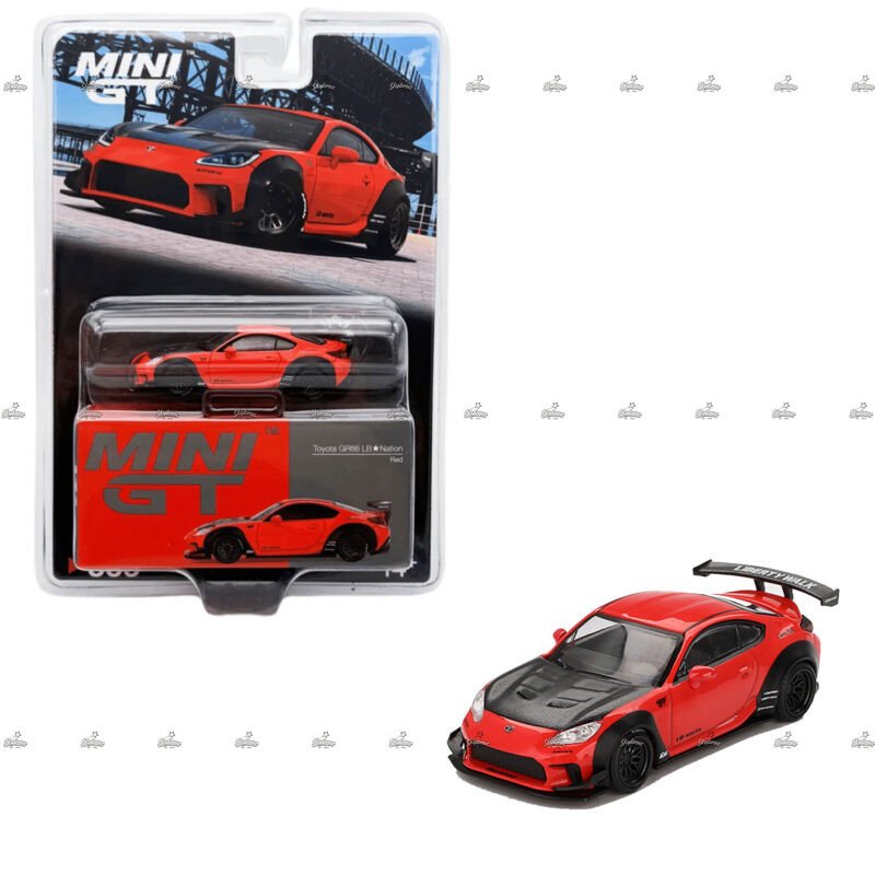 MINI GT Toyota GR86 LB Nation Red 885
