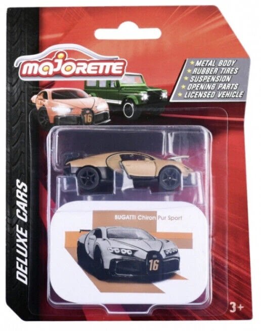 Majorette Deluxe Cars Bugatti Chiron Pur Sport