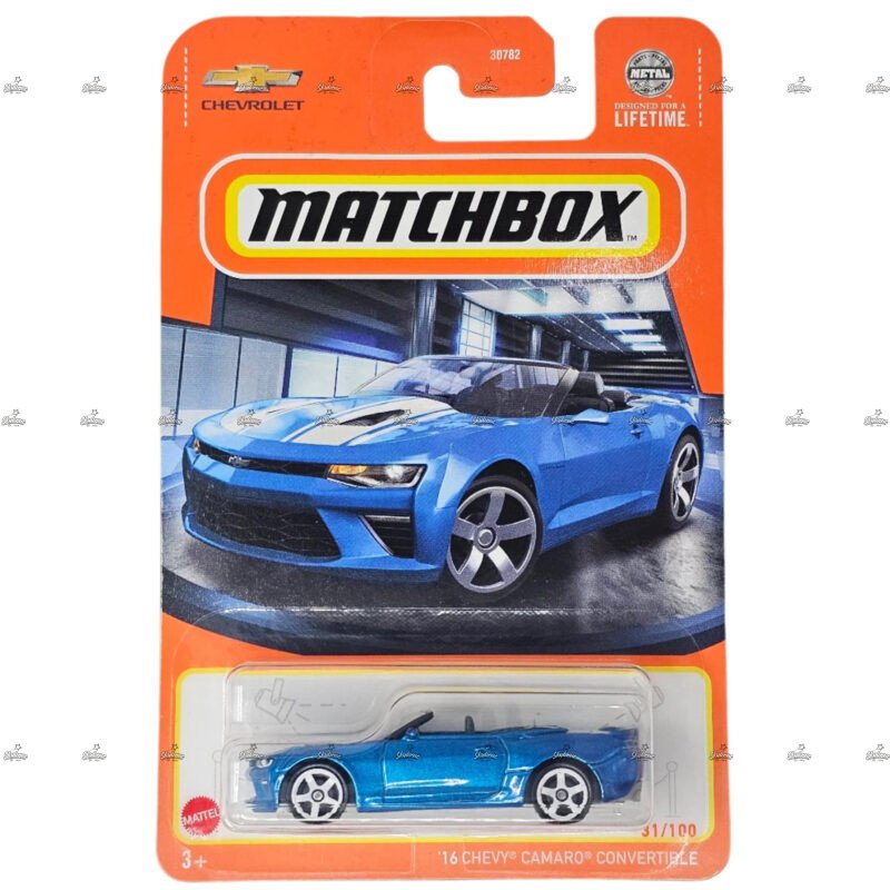 Matchbox 16 Chevy Camaro Convertible