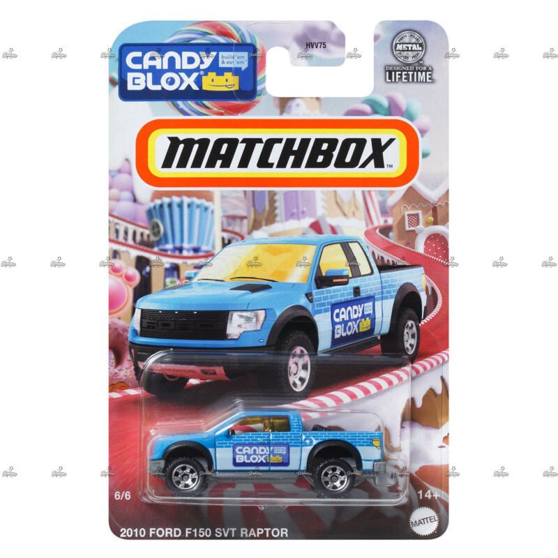 Matchbox 2010 Ford F150 SVT RAPTOR CANDY BLOX