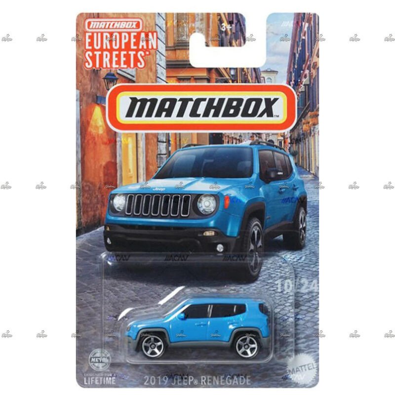 Matchbox 2019 Jeep Renegade EUROPEAN STREETS