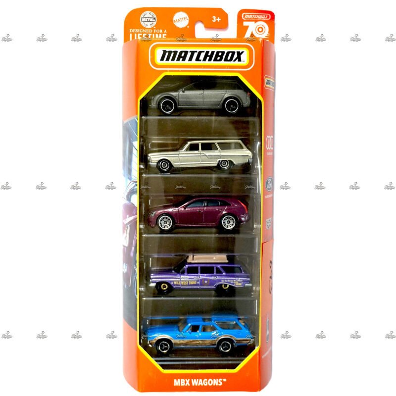 Matchbox 5 Pack MBX WAGONS