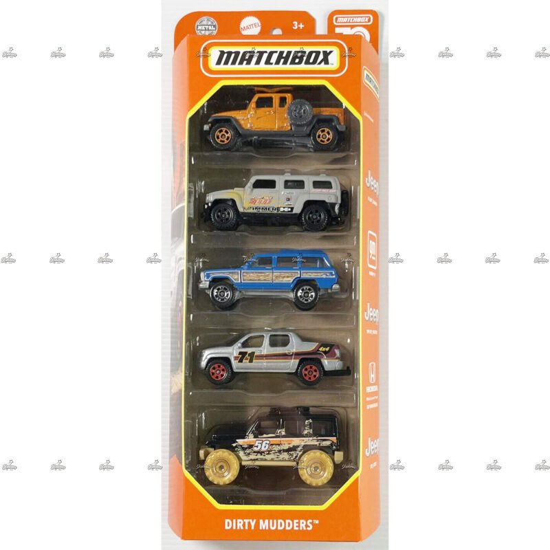 Matchbox Car Set DIRTY MUDDERS