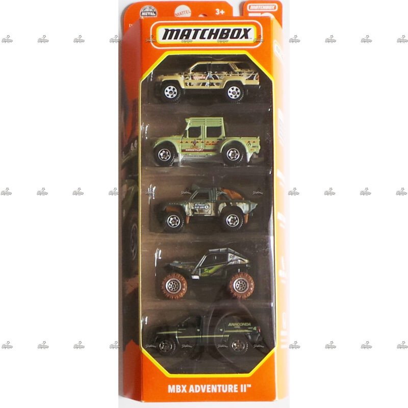 Matchbox Car Set MBX ADVENTURE II
