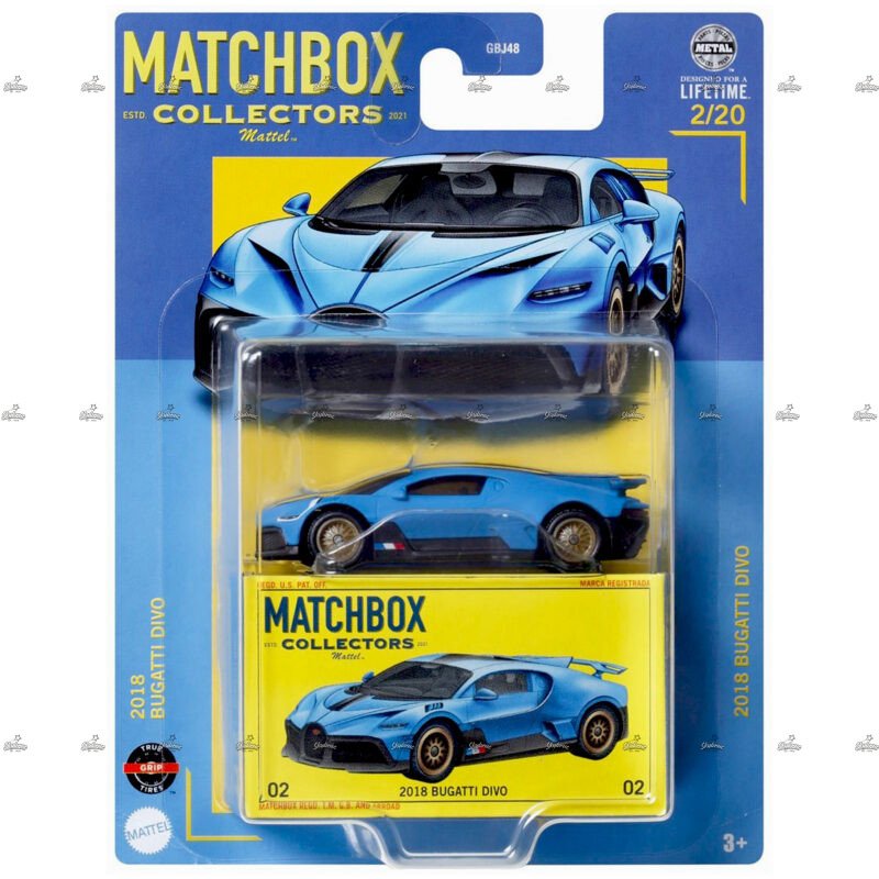 Matchbox Collector Series 2018 Bugatti Divo 2023