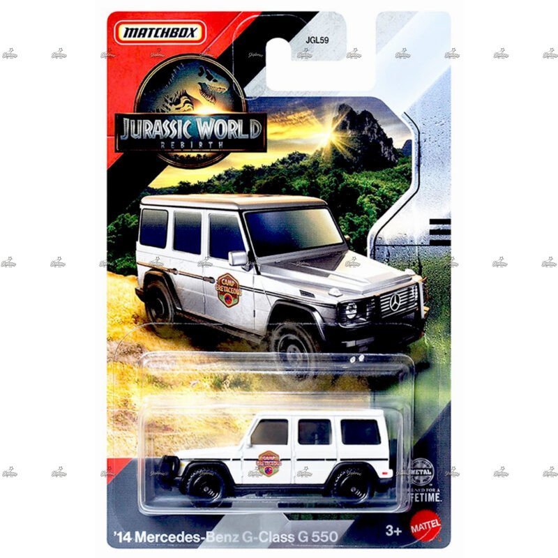 Matchbox Exclusive 14 Mercedes Benz G Class G550 JURASSIC WORLD REBIRTH EDITION 2025