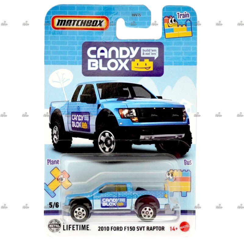 Matchbox Exclusive 2010 Ford F150 SVT Raptor CANDY BLOX