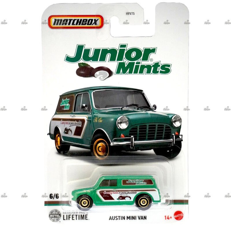 Matchbox Exclusive Austin Mini Van JUNIOR MINTS