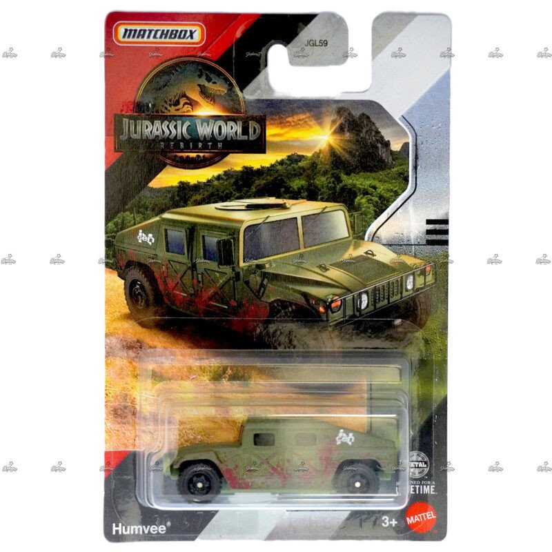 Matchbox Exclusive Humvee JURASSIC WORLD REBIRTH EDITION 2025