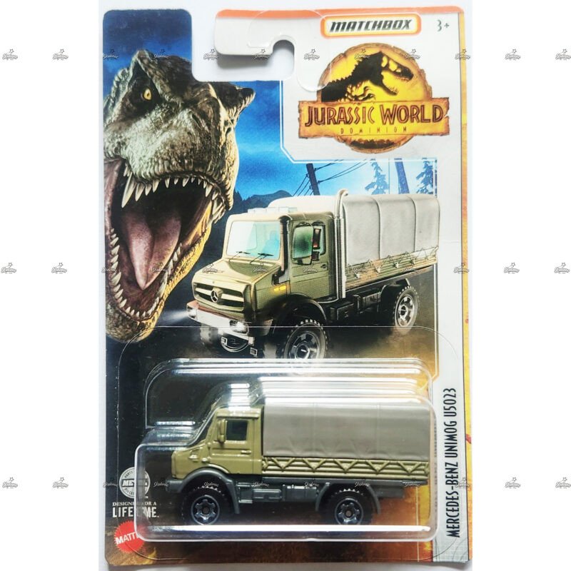 Matchbox Exclusive Jurassic World MERCEDES BENZ UNIMOG U5023