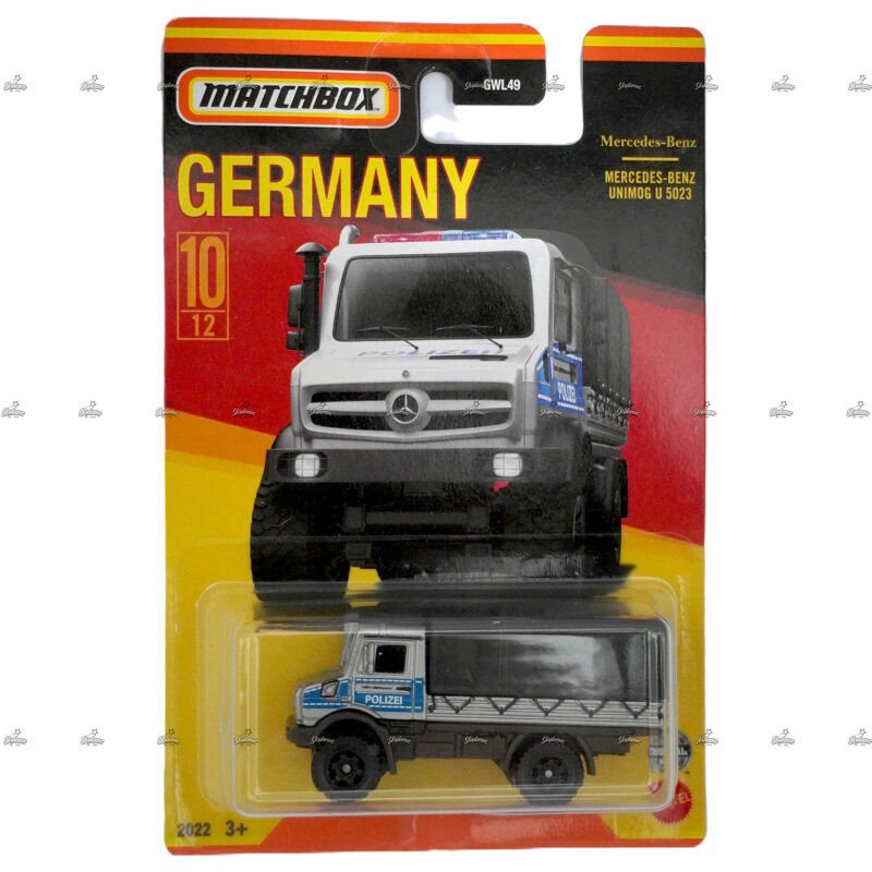 Matchbox Exclusive Mercedes Benz Unimog U 5023 GERMANY SERIES 2022